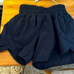 Lululemon black shorts size 0